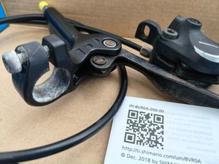 Conjunto Frenos Hidráulicos Shimano y Rotor