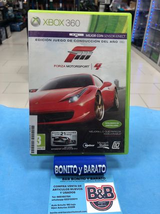 Forza Motorsport 4 Xbox 360 Edición Kinect