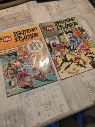 Cómics Mortadelo y Filemón olé