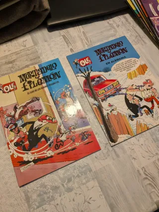 Cómics Mortadelo y Filemón olé