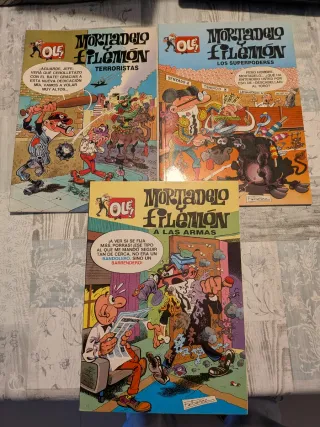 Cómics Mortadelo y Filemón olé