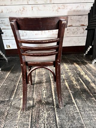 5 Sedie in Legno Stile Thonet Marrone