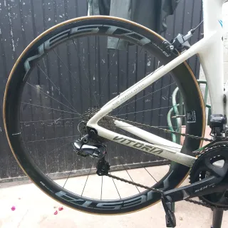 Ruedas carretera carbono de zapata