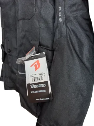 Chaqueta Moto Degen Hombre Negra nueva a estrenar