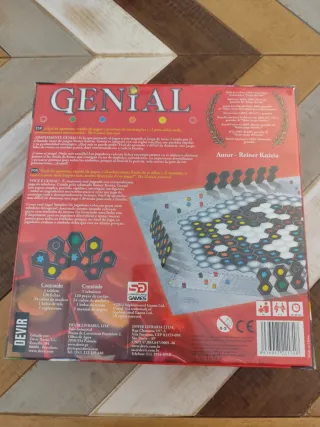 Juego de mesa Genial Reiner Knizia