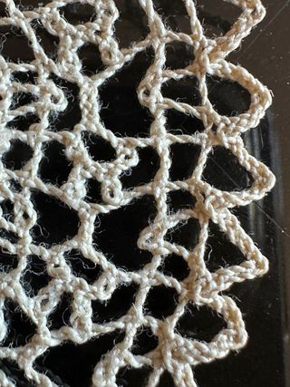 Sottobicchieri pizzo tombolo fatti a mano