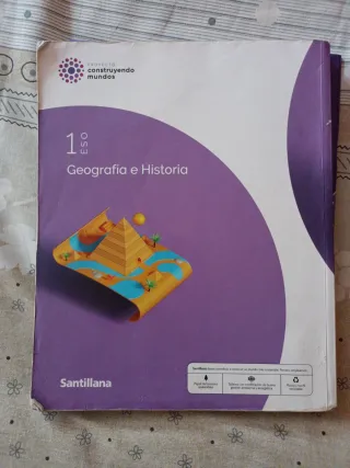 GEOGRAFIA E HISTORIA 1 ESO CONSTRUYENDO MUNDOS