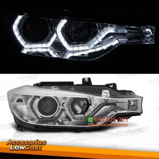 FAROS CON OJOS DE ANGEL LED PARA BMW F30/F31 (10-