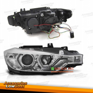 FAROS CON OJOS DE ANGEL LED PARA BMW F30/F31 (10-