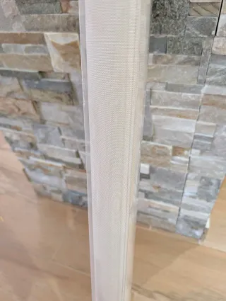 Estor enrollable tejido translúcido 1,35x2,5