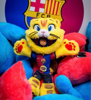 Peluche Gato FC Barcelona Oficial