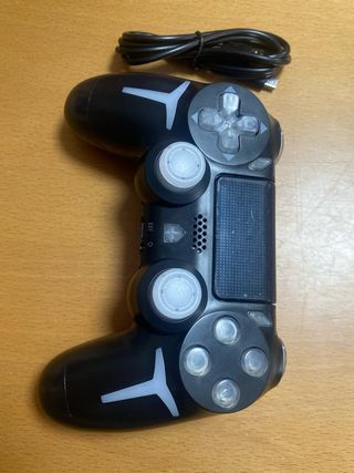 Mando Inalámbrico Negro + Cable USB