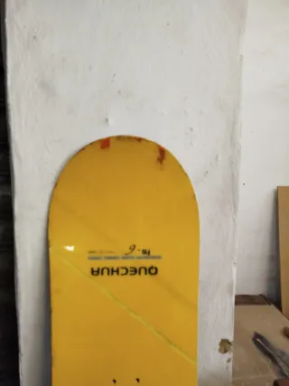 Tabla de Snowboard Quechua Amarilla