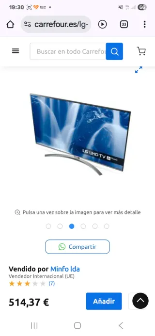 LG Smart TV 42 4K