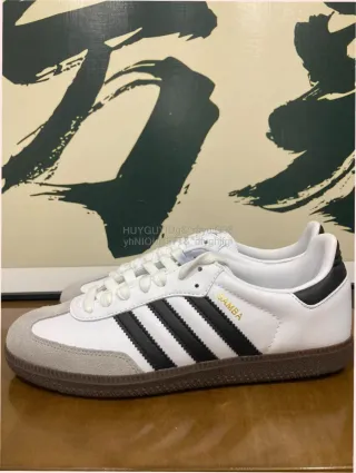 Adidas Samba Talla 44 Gris Blanco