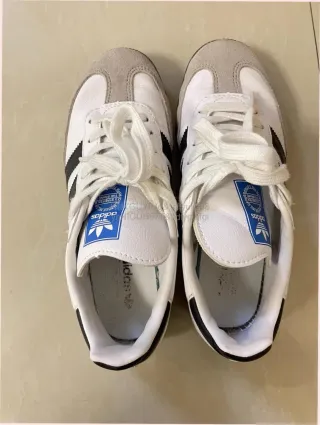 Zapatillas Adidas Talla 41 1/3 Blancas/Gris