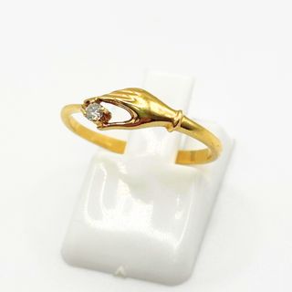 Anillo Oro 18K, Mano, 1.62gr, T-13