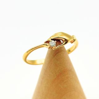 Anillo Oro 18K, Mano, 1.62gr, T-13