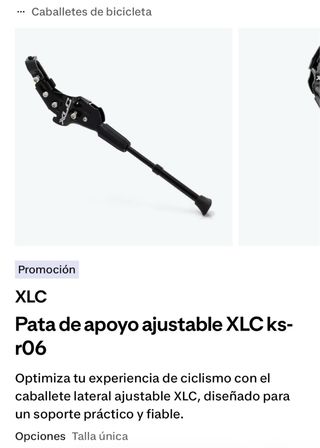 Dos Caballetes Bici Trasero B-Twin