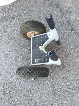 Carro para kayak con ruedas