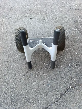 Carro para kayak con ruedas