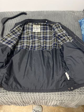 Chaqueta Barbour niño 12 años forro marrón