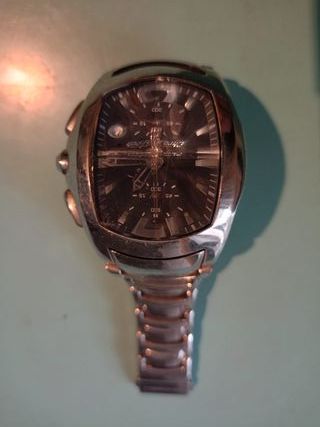 Orologio Chronotech Uomo Nero/Argento