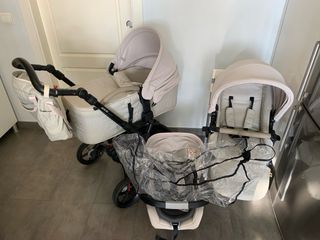 Carro Jané con capazo y portabebé