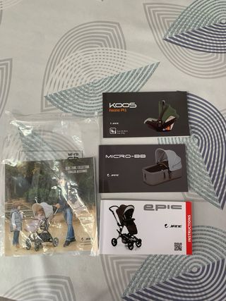 Carro Jané con capazo y portabebé