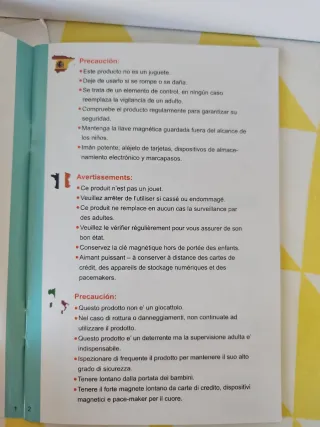 Cierres de seguridad magnéticos bebé