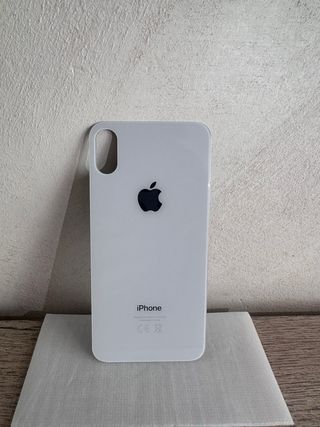 Cristal Trasero iPhone X Blanco