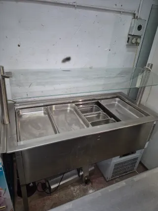 Nevera Expositor Frío Acero Inoxidable