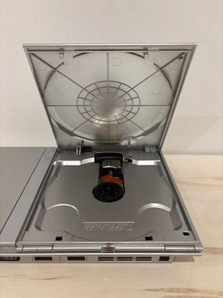 PlayStation 2 Slim Silver COMPLETA