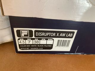 Scarpe Fila Originali Bianche Rosse