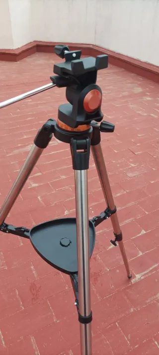 Montura Acimutal con Treppiede in Acciaio