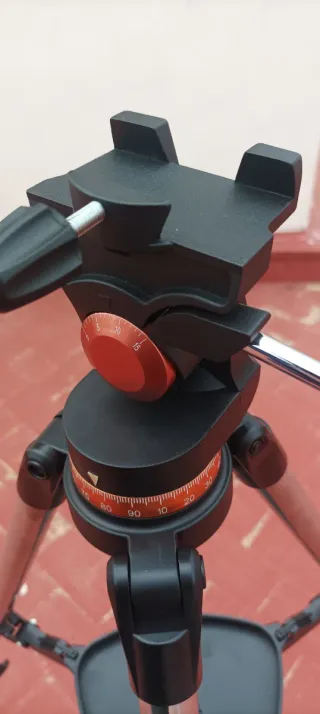 Montura Acimutal con Treppiede in Acciaio