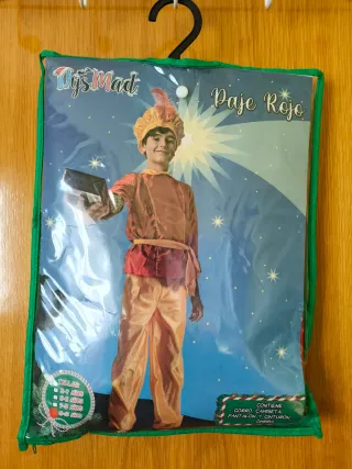 Disfraz Paje Real Niño Talla 10-12