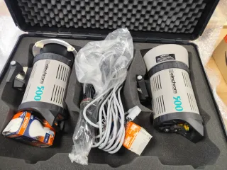 Focos Elinchrom 500 (2 unidades)