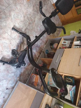 Bicicleta Estática Negra