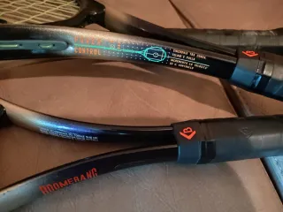 Bolsa y 4 raquetas de frontenis