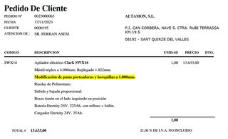 Apilador Eléctrico CLARK SWX16