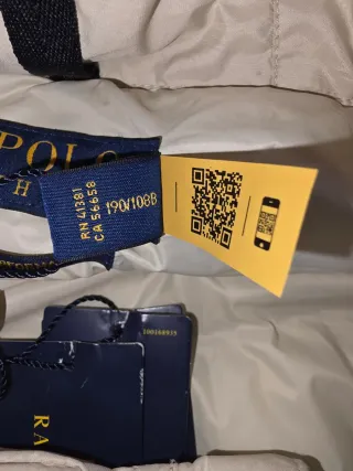 Chaleco plumífero Ralph Lauren beige