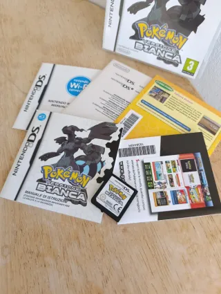Pokemon blanca Nintendo DS completo Bianca