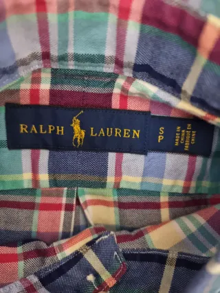 Camicia Ralph Lauren a quadri da uomo