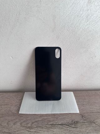 Cristal Trasero iPhone X Negro