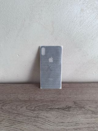 Cristal Trasero iPhone X Negro