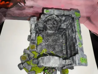 Escenario Ruinas Castillo 28mm D&D Warhammer