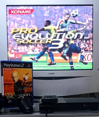 Pro Evolution Soccer 3 PES 3 PS2 PAL Konami