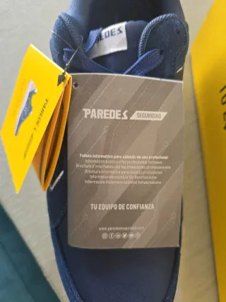 Zapatos de seguridad Paredes Nadal S3