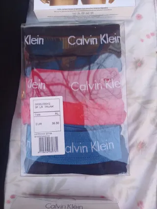 Calvin Klein 3pk Trunks desde la talla M asta XXL
